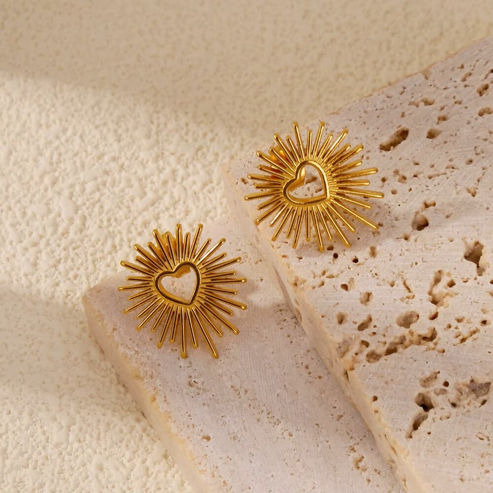 HEART OF GOLD EARRINGS